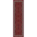 Concord Global Trading Concord Global 40602 2 ft. 3 in. x 7 ft. 7 in. Jewel Kashan - Red 40602